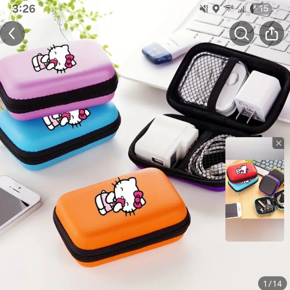 🆕️ Hello Kitty Tech Accessory Case
